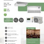 console-plafonnier-climatisation-ecofeel-efcm-r32 console plafonnier climatisation ecofeel efcm r32