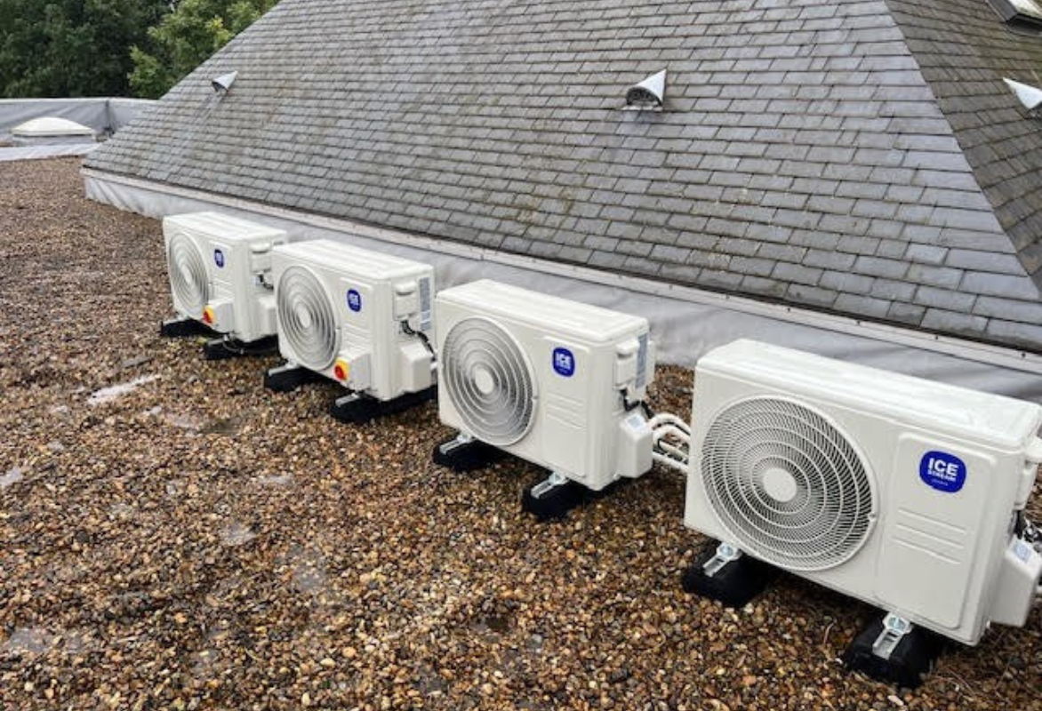 climatisation-unite-exterieure-multi-split extérieur avec plusieurs unités extérieures